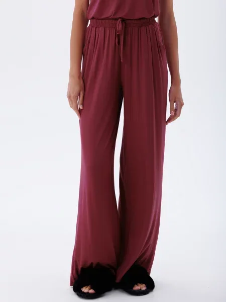 Штани для дому Leinle бордовий