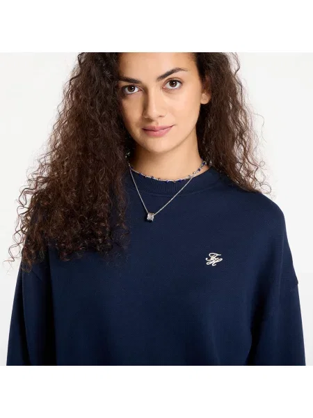 Tommy Hilfiger bluza granatowy gładka niebieska