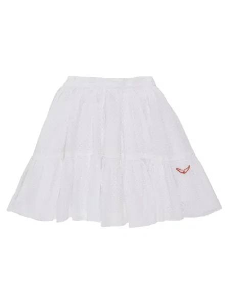 Fustă copii Zadig & Voltaire alb