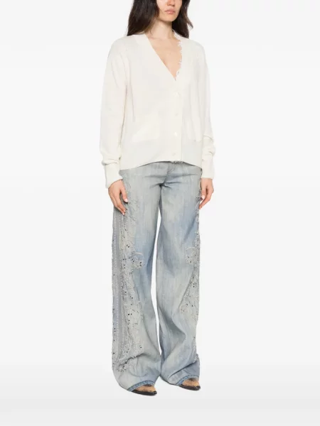 Cardigan Ermanno Scervino din dantelă