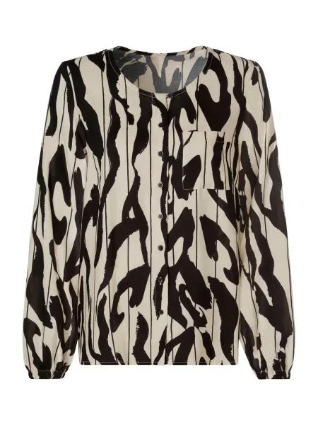 Heine Bluză bej negru