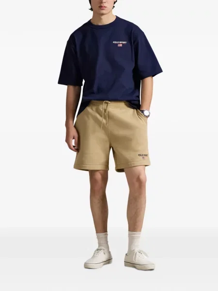 Кожени чорапи Polo Ralph Lauren с отворена пета с пейсли десен бяло