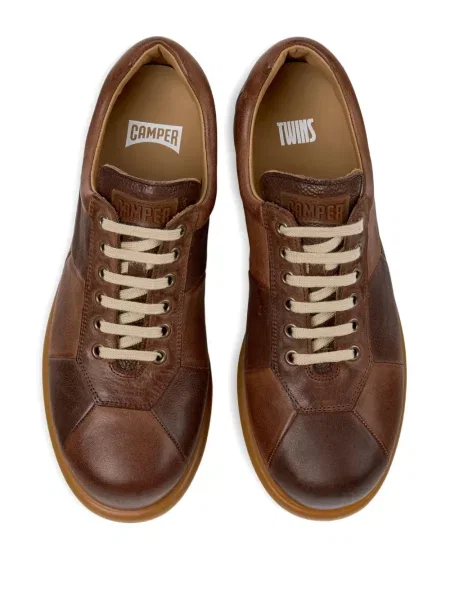 Sneakerși Camper din piele albastru