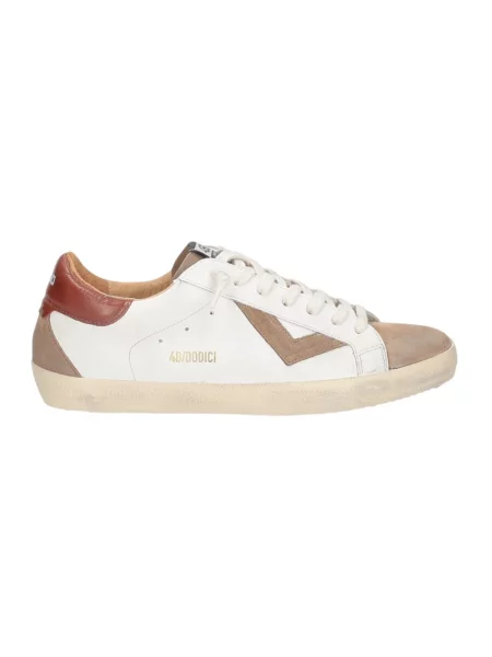 Sneakersy 4b12 skórzane