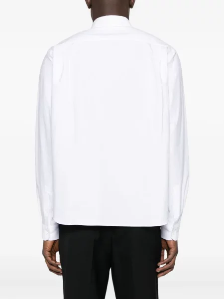 Cămașă Prada din țesătură twill alb