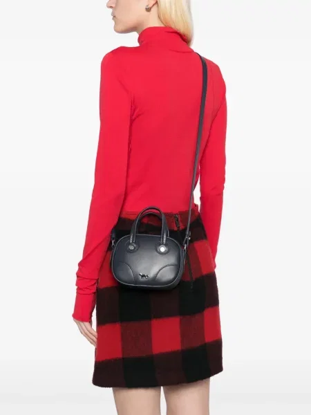 Geanta crossbody Maison Kitsune albastru