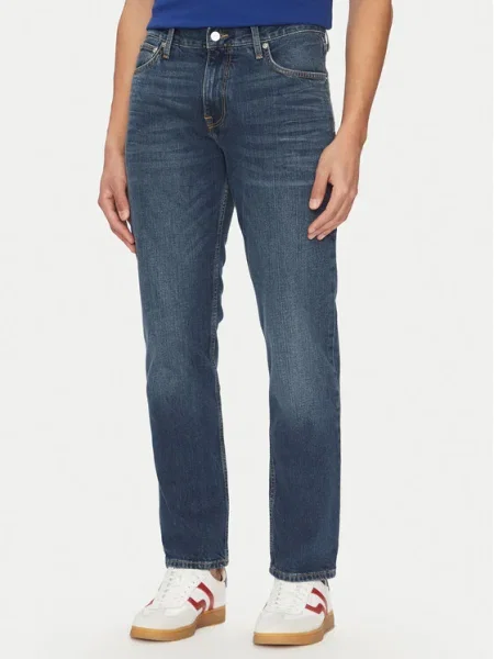 Tommy Hilfiger Blugi Denton Straight Fit albastru