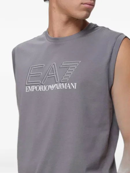 Vestă Ea7 Emporio Armani cu imagine gri
