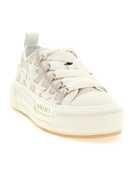 Sneakersy Amiri skórzane beżowe