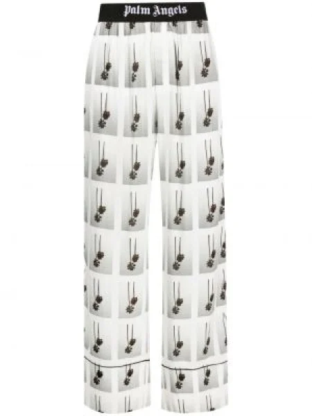 Pantaloni Palm Angels cu imagine