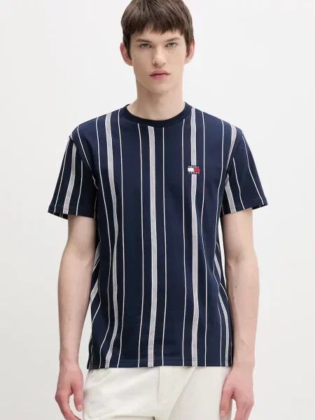 Tommy Jeans T-shirt ανδρικό μπλε