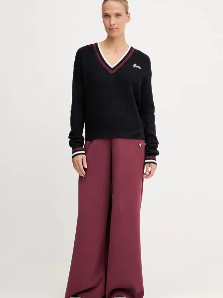 Светр із додаванням вовни Guess SABINA легкий синій