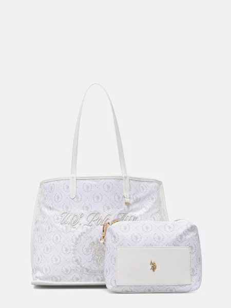 U.S. Polo Assn. torebka shopper SURREY beżowa