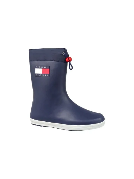 Čižmy Tommy Hilfiger modrá
