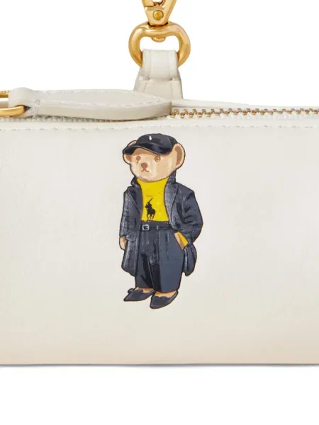 Chiloți Polo Ralph Lauren din țesătură twill cu autograf cu glugă albastru