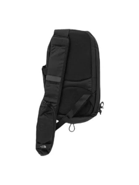 Plecak The North Face z nadrukiem w miejskim stylu na jednym ramieniu czarny
