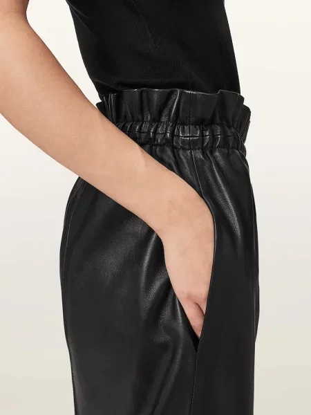 Кожаные брюки Allsaints