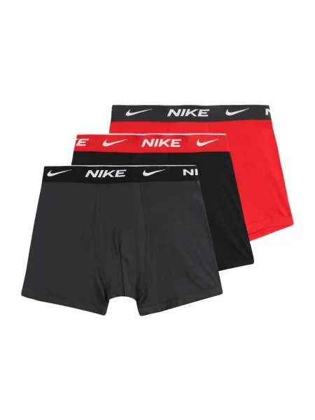 Nike Sportswear Nohavičky červená / čierna / antracitová biela