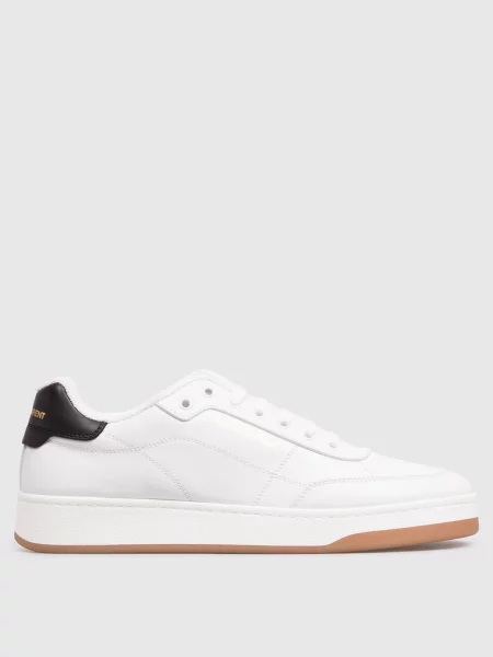Шкіряні кросівки Saint Laurent білі