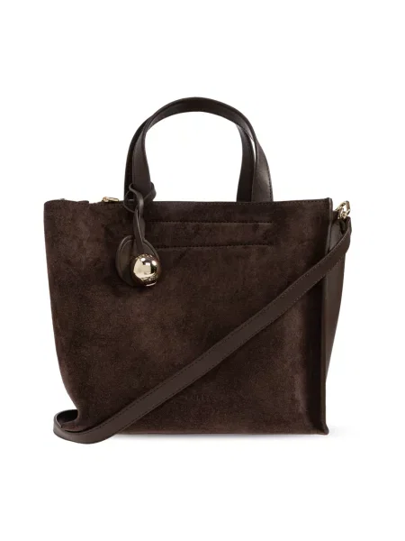 Shopperka Furla skórzana brązowa