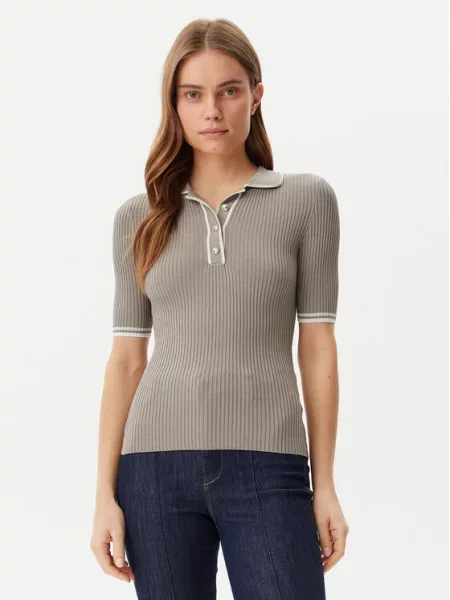 Guess Tricou polo verde