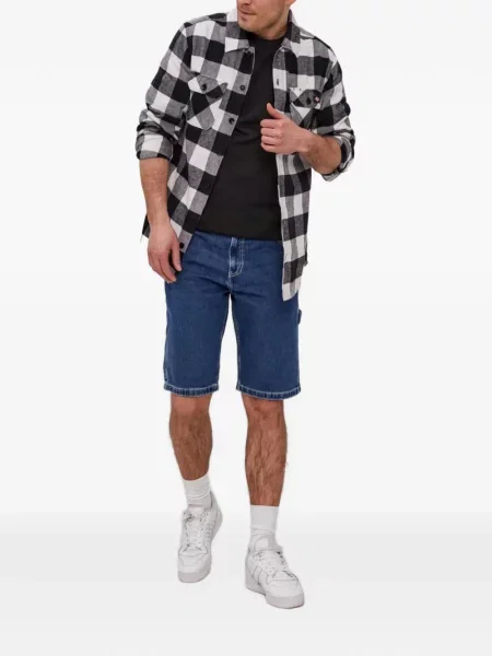 Rövidnadrág Dickies autogrammal kék