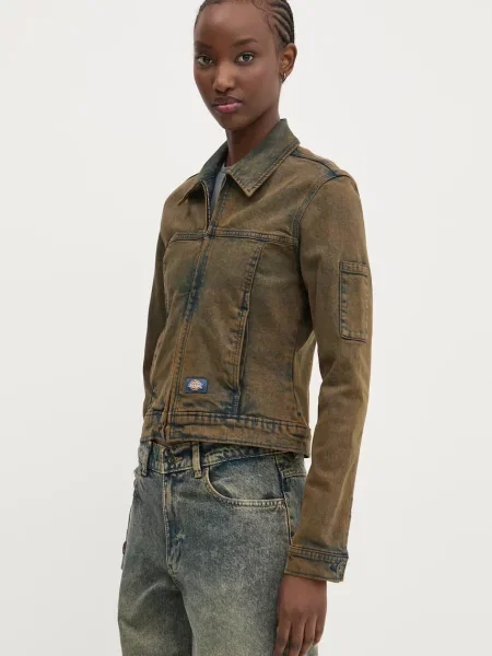 Dickies geaca jeans de tranzitie verde