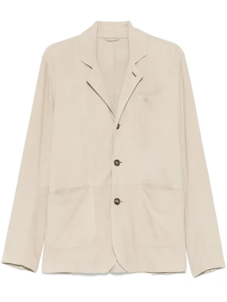 Sacou Barba din piele de căprioară