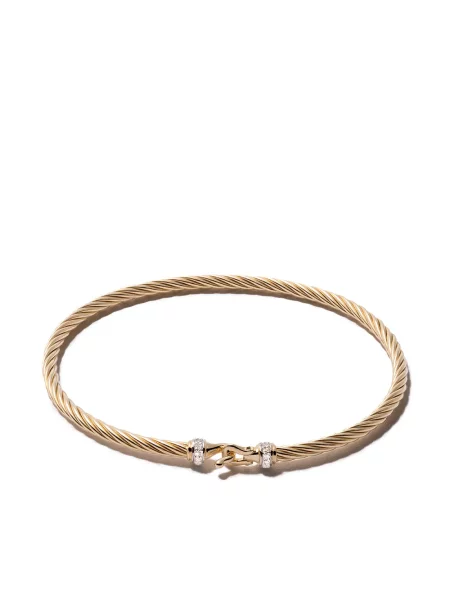 Brăţară David Yurman cu cataramă galben