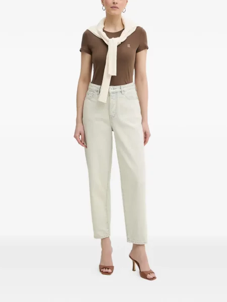 Blugi Armani Exchange cu autograf albastru