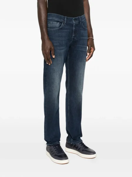 Traperice 7 For All Mankind dizajn s pet džepova plava