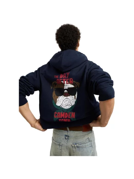 Geacă de blugi Pepe Jeans albastru