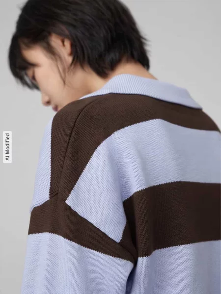 Sweter z dzianiny o kroju boxy fit z mieszanki bawełny S.oliver Red Label