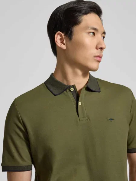 Koszulka polo o kroju modern fit z haftem Fynch-hatton