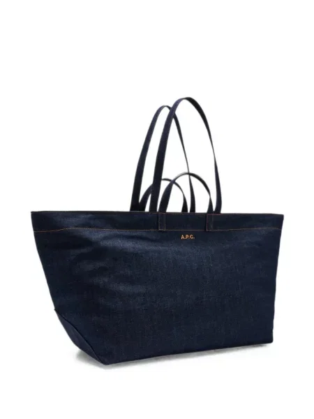 Geantă shopper A.p.c. albastru