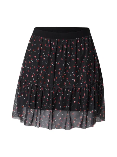 ABOUT YOU Fustă Saskia roșu / negru alb