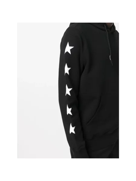 Bluza z kapturem Golden Goose z kapturem czarna