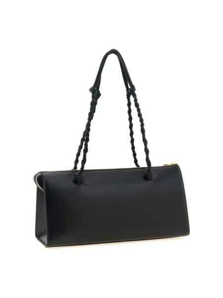 Torebka Jil Sander skórzana czarna
