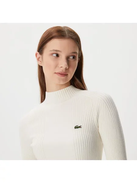 Свитер Lacoste белый