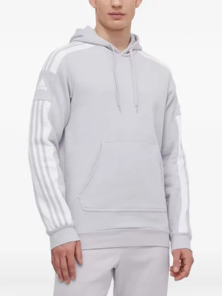 Csíkos tornaterem rövidnadrág Adidas nyomtatás kék