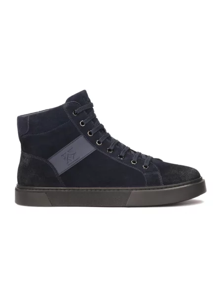 Sneakersy Kazar zamszowe niebieskie