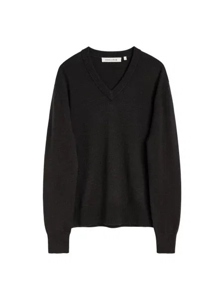 Sweter Sunflower wełniany brązowy