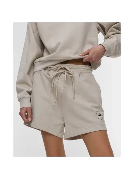 Pantaloni Scurți De Trening Pentru Femei Adidas By Stella Mccartney Asmc negru