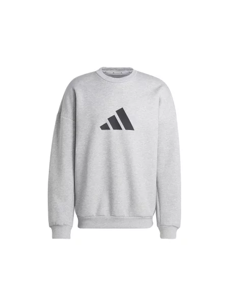 Mikina Adidas s autogramom sivá