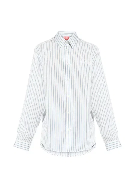 Cămașă Diesel cu broderie alb