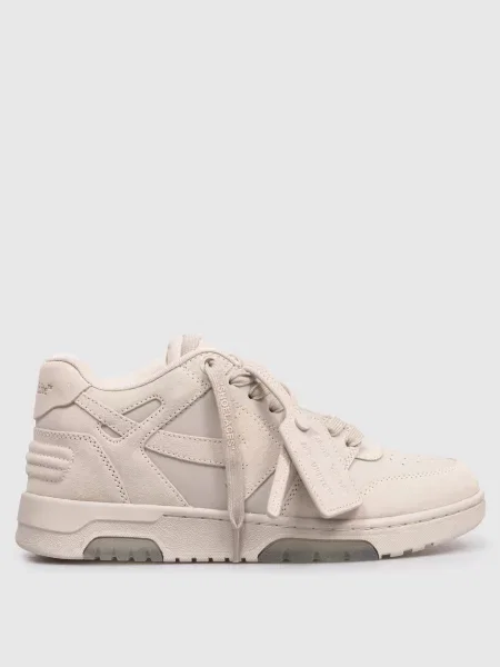 Замшеві кросівки Out Of Office Off-white бежеві