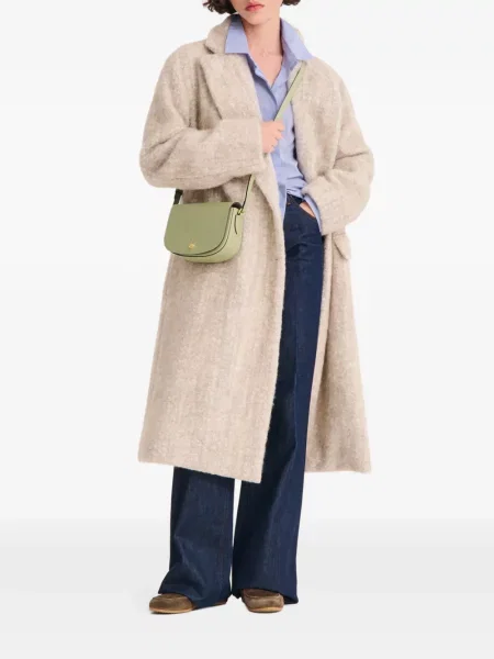 Crossbody táska Longchamp zöld