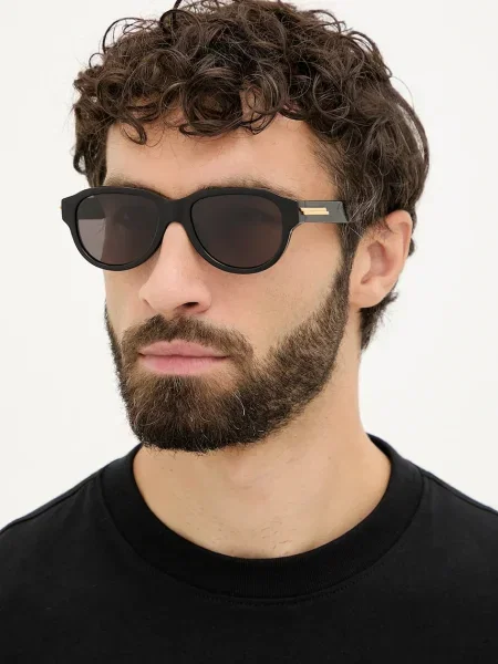 Slnečné okuliare Bottega Veneta čierna