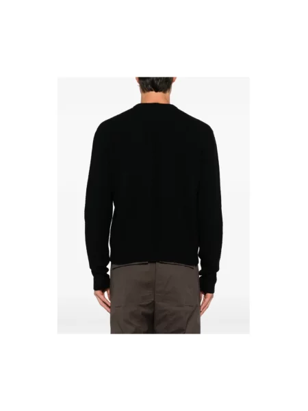 Sweter Rick Owens ze sznurkiem czarny