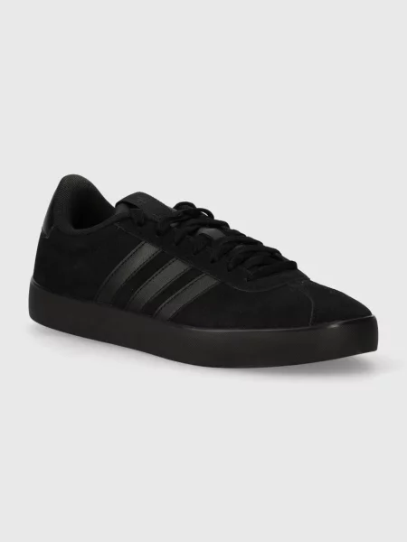 Велурени маратонки adidas COURT черно